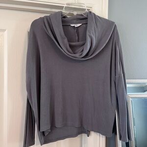 Jack by BB Dakota Gray Cowl Neck Women's Sweater